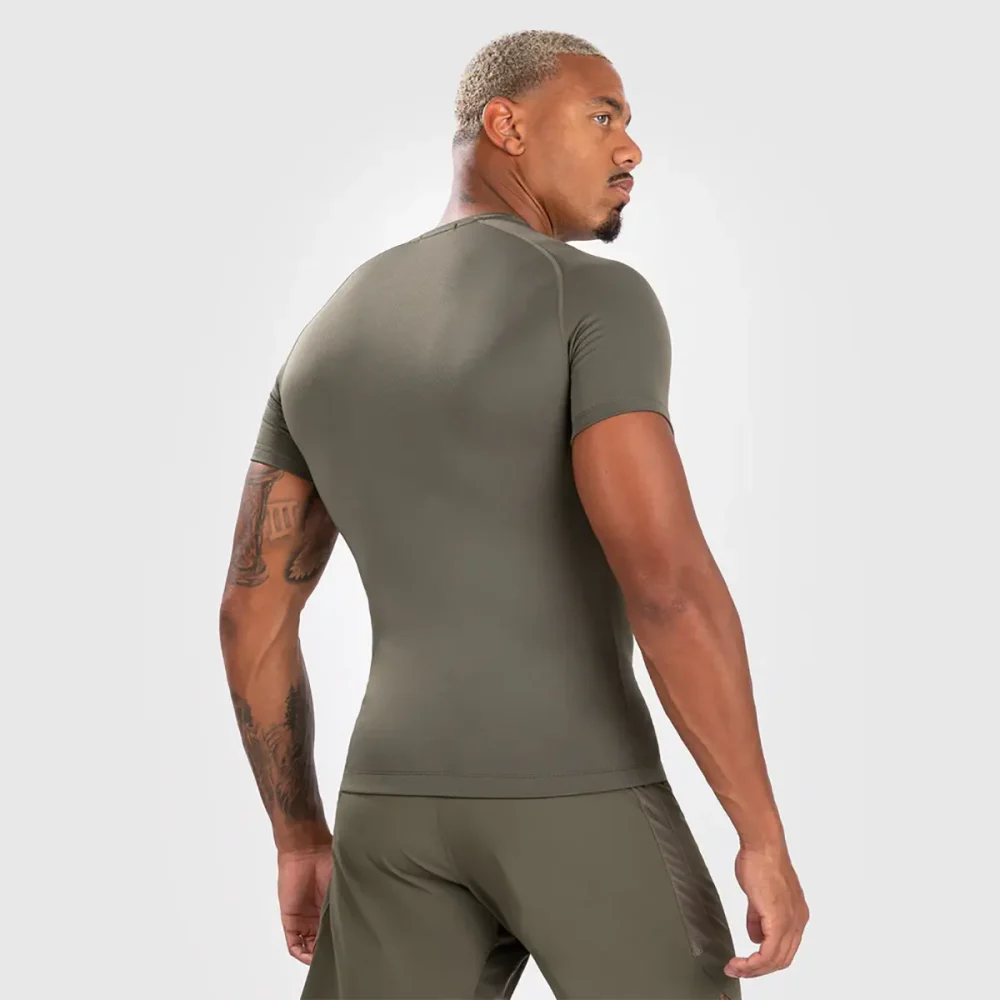 Men’s Short Sleeve Rashguard – Khaki
