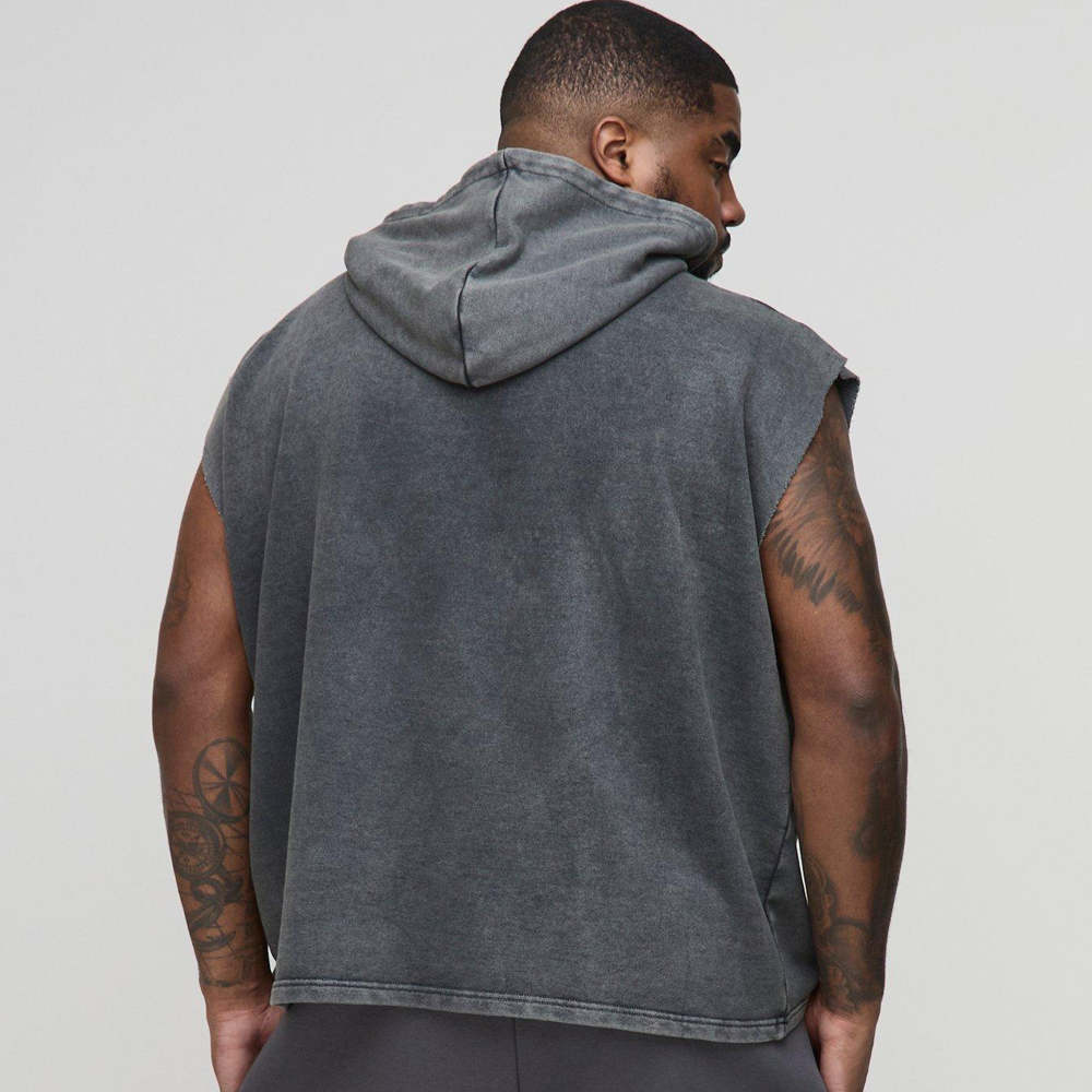 Oversized Boxy Doodle Graphic Puff Print Hoodie